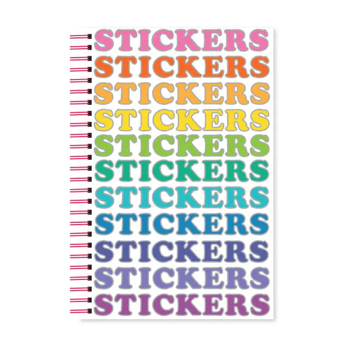 Colourful reusable sticker book-Little Fish Co.