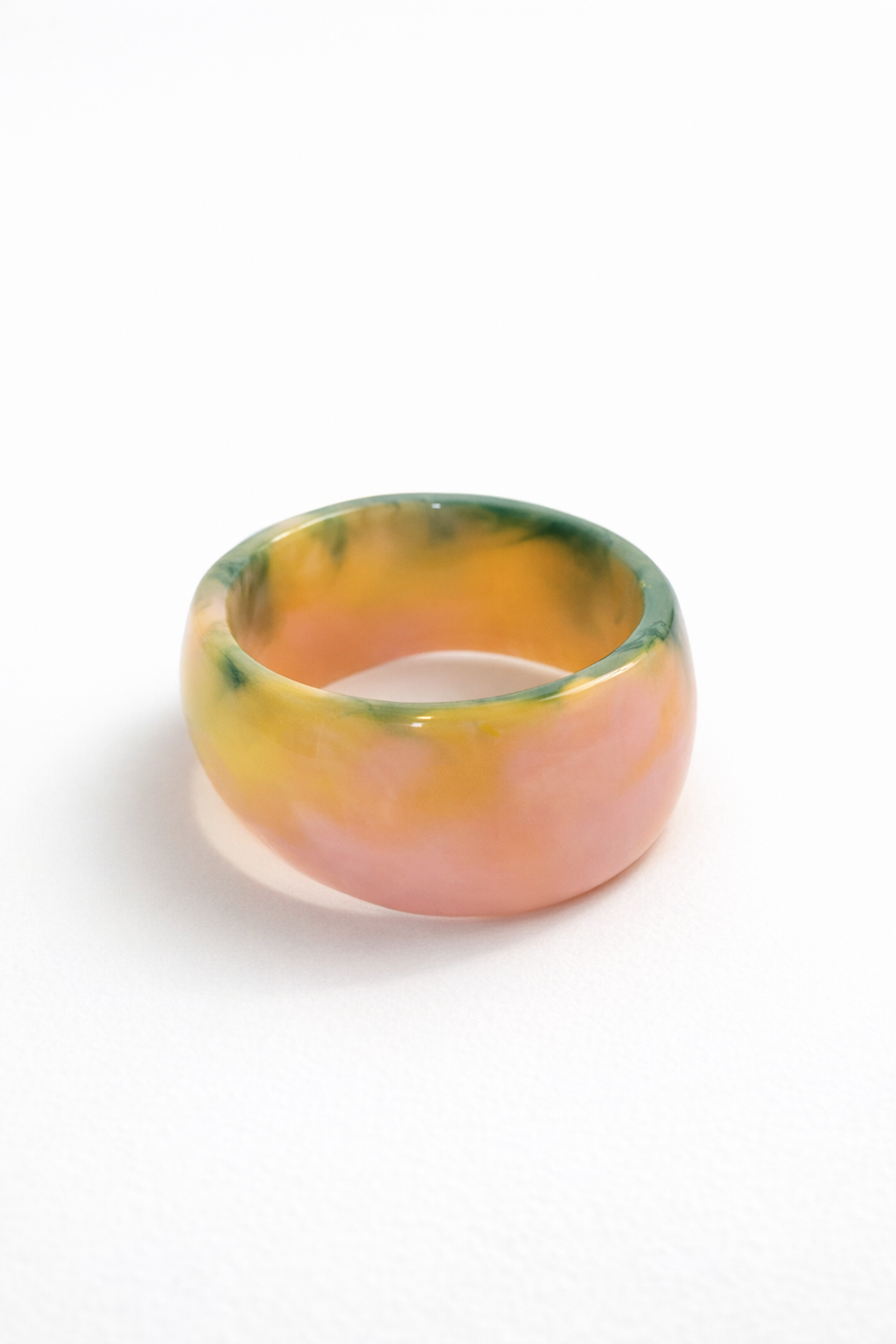 Chunky Acrylic Bangels - Colours assorted