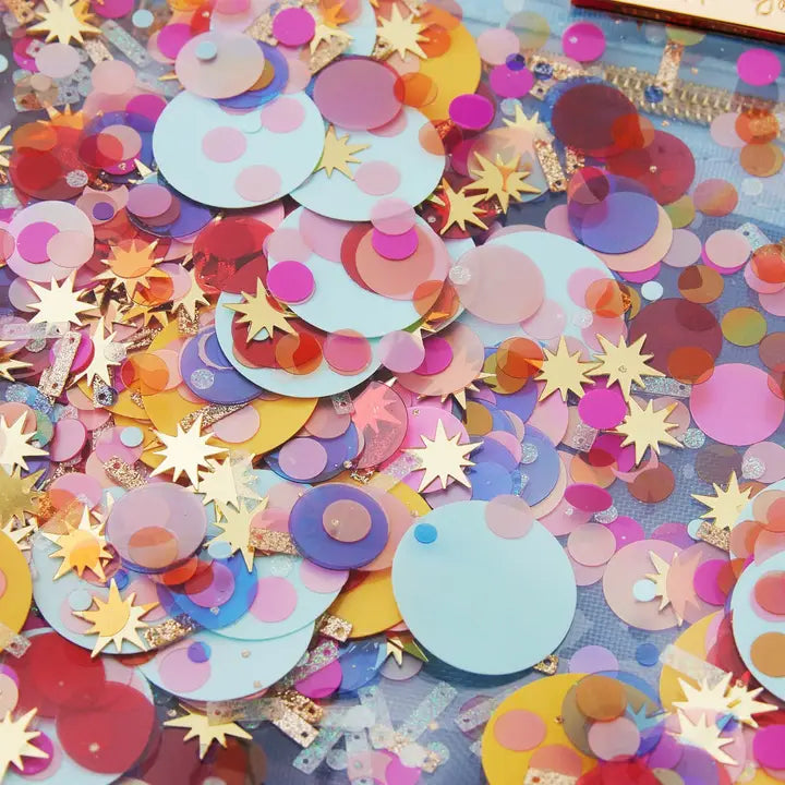 Celebrate confetti lunch bag-Little Fish Co.