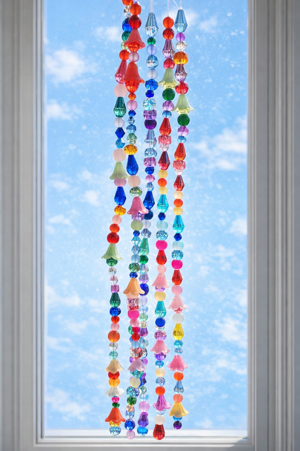 Hand made beaded sun catches