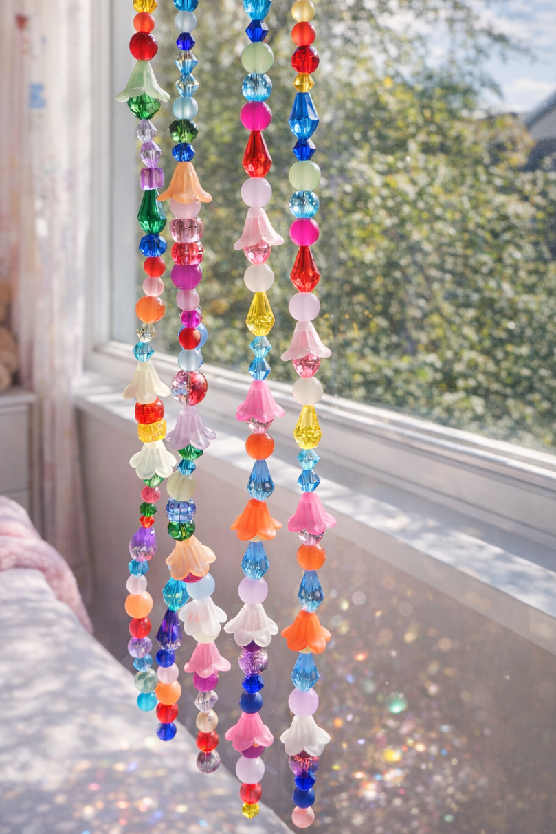 Hand made beaded sun catches