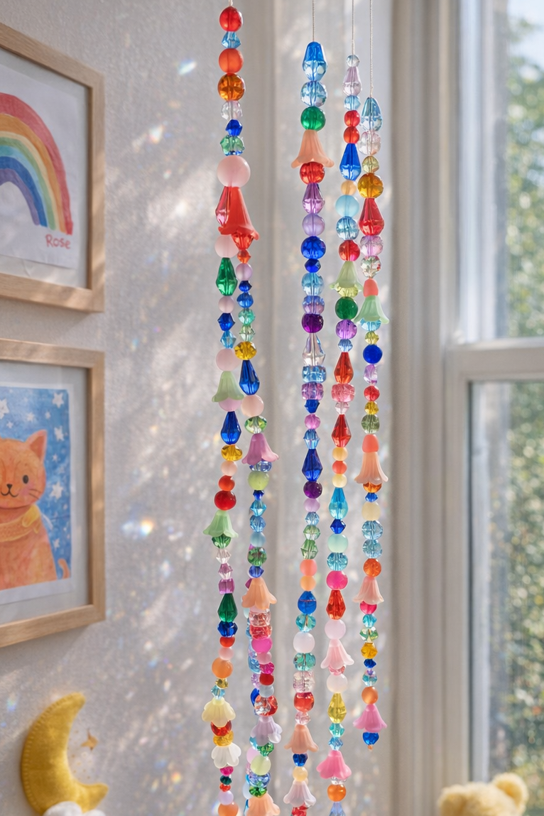 Hand made beaded sun catches