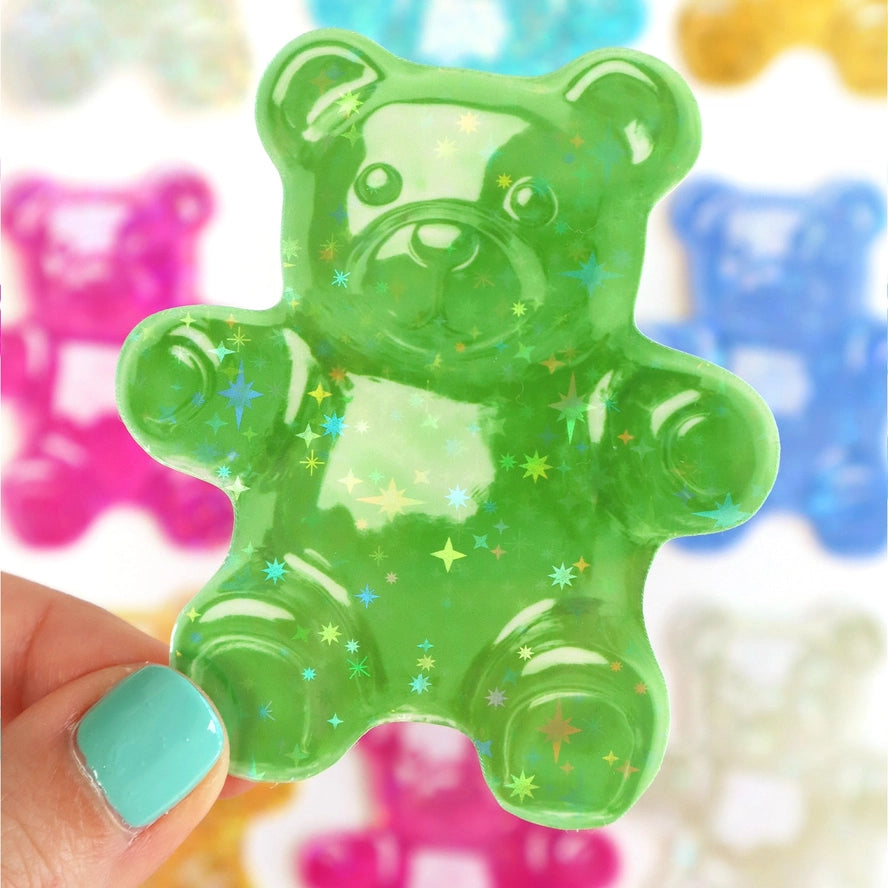 Gummy Bear stickers! - colours assorted-Top 30 Stationary-Little Fish Co.