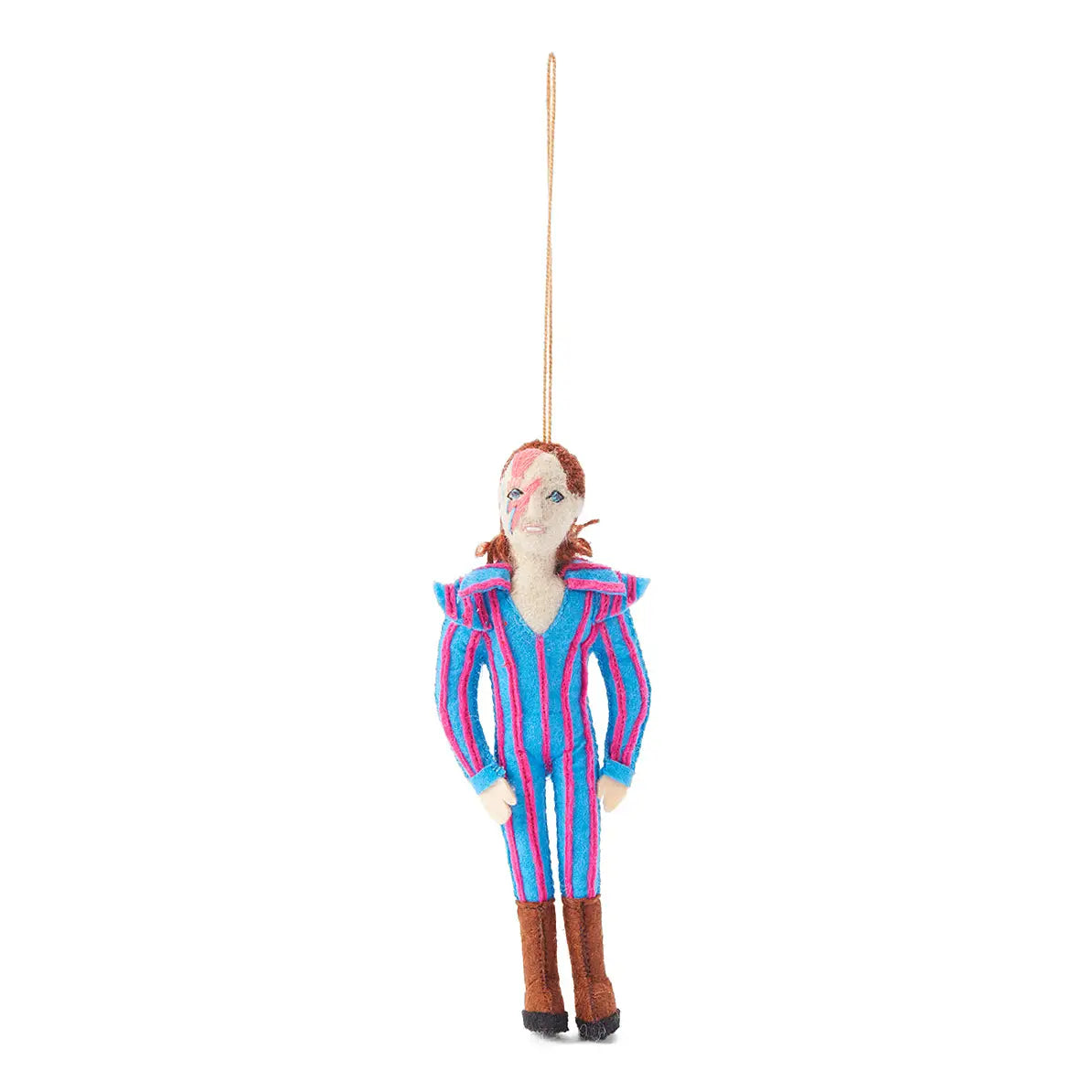 David Bowie Felt Ornament