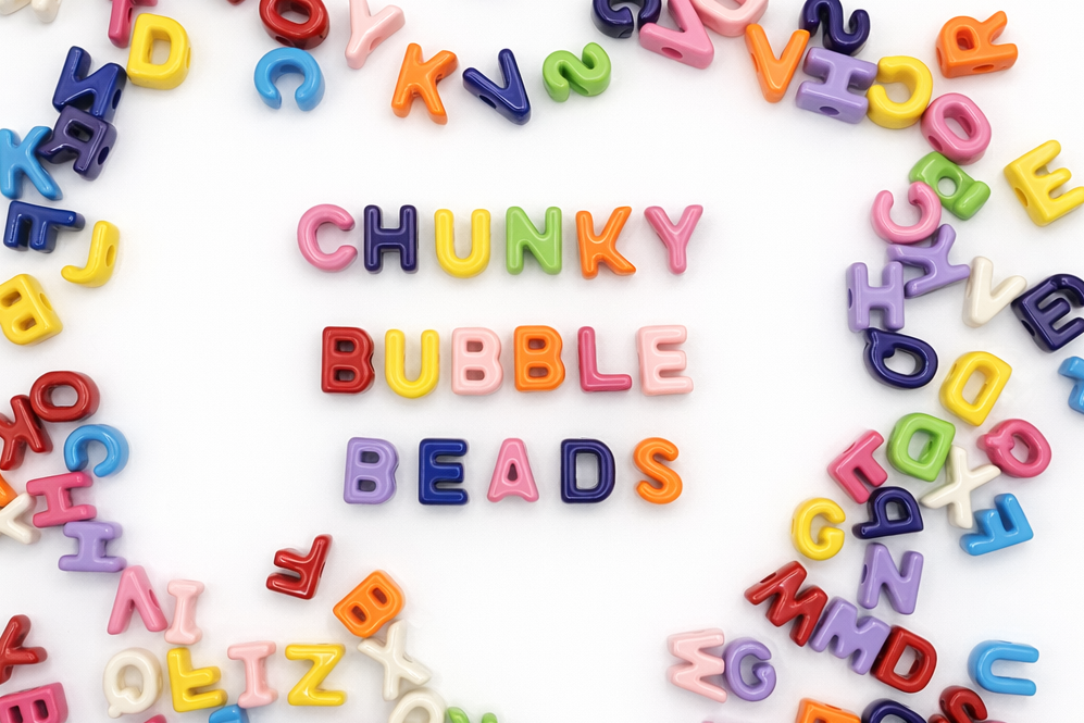 Bubble Letter Bead New!