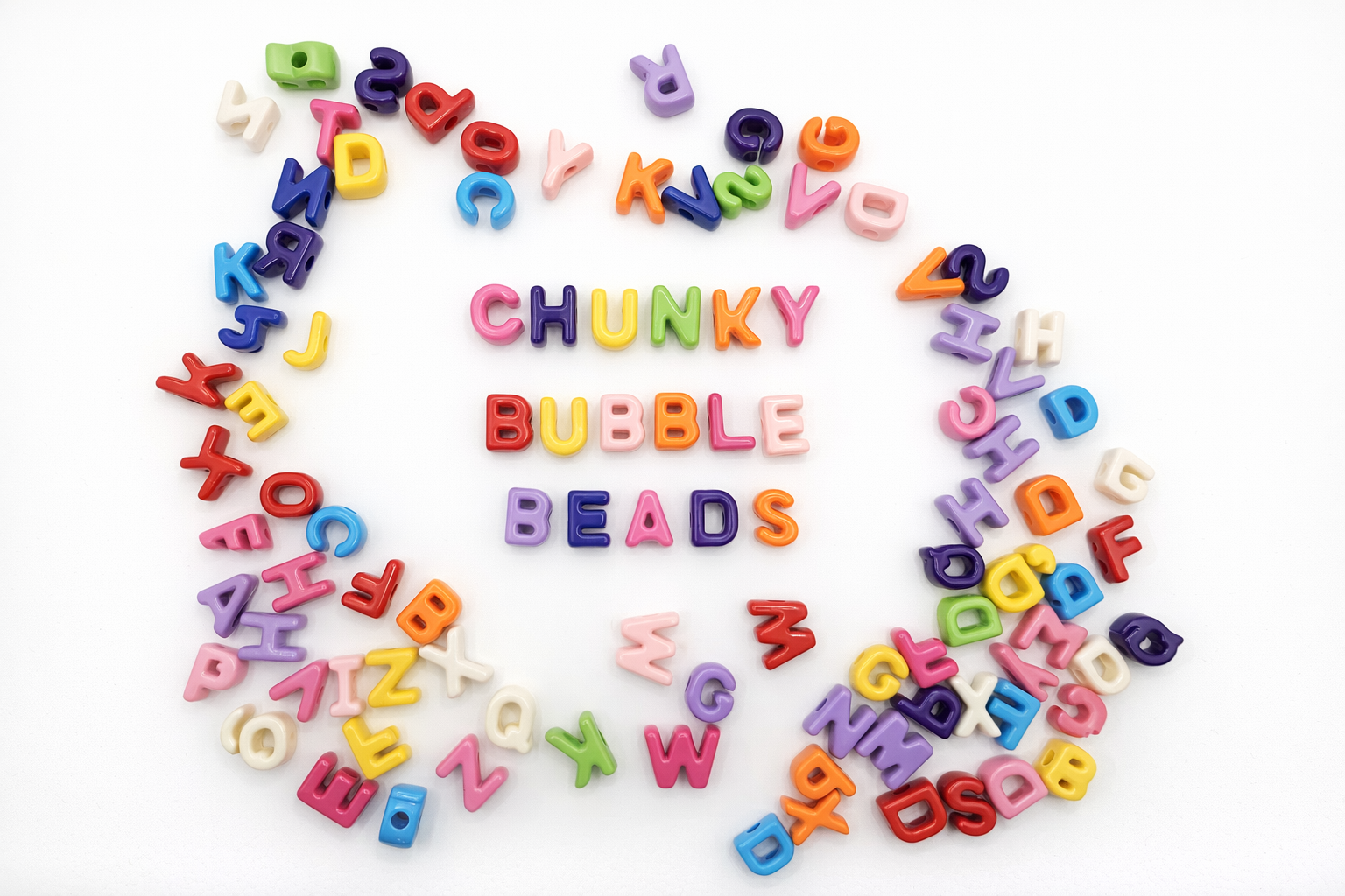 Bubble Letter Bead New!