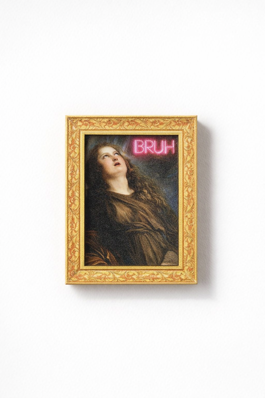 Bruh fridge magnet