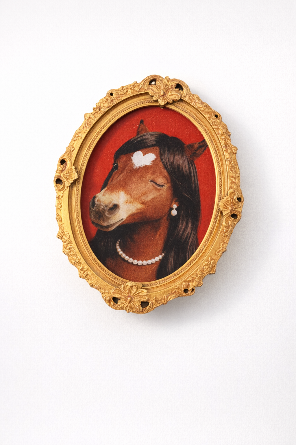 Glam Horse fridge magnet