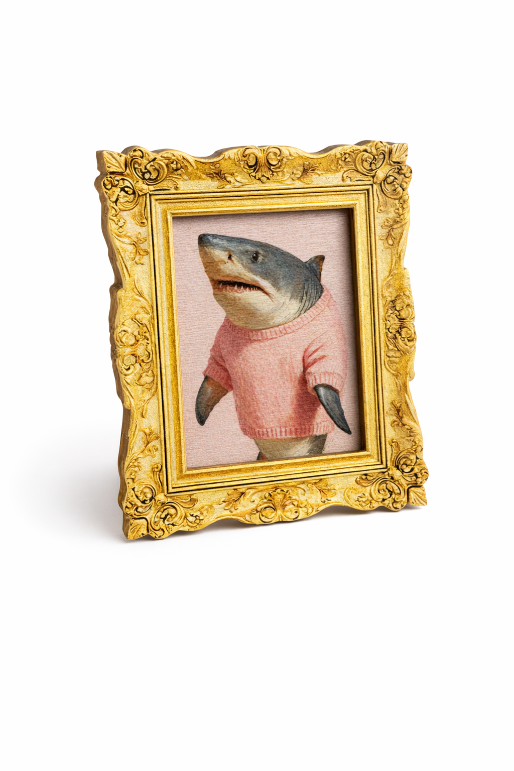 shark in jumper fridge magnet
