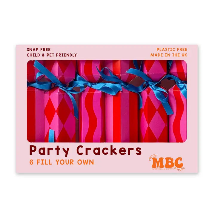 Christmas Crackers - Red / Pink (Ships September)-Top 30 Christmas-Little Fish Co.