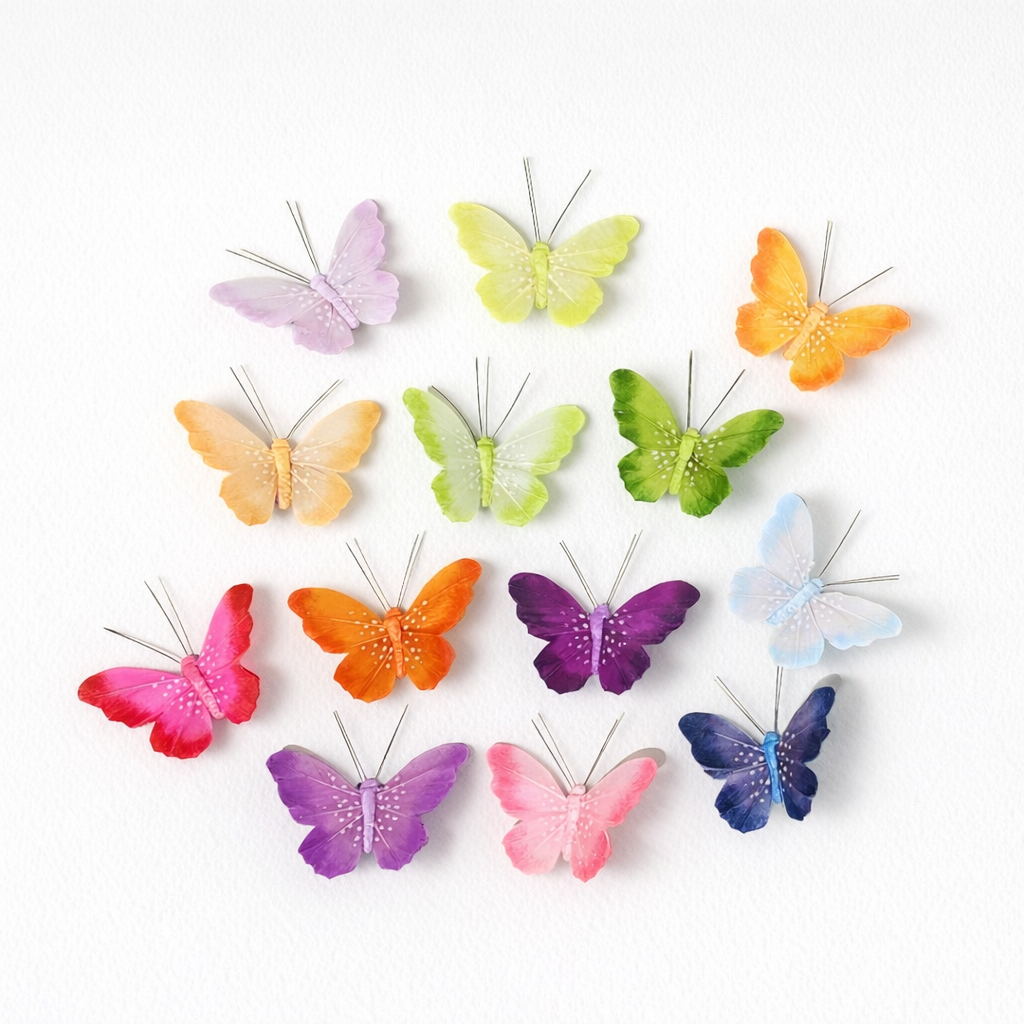 Selection of Ombre Butterflies ( set of 13) sample