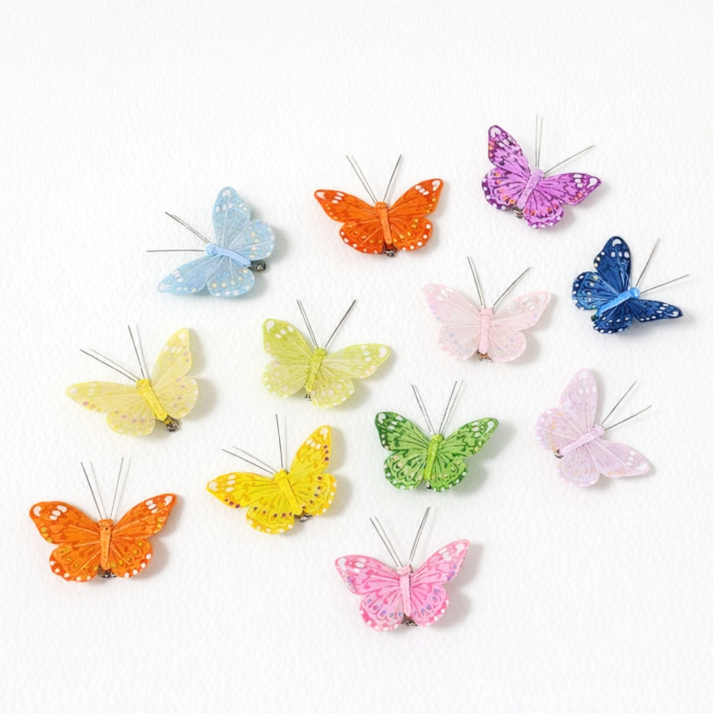 Selection of Tiger Butterflies ( set of 12) sample