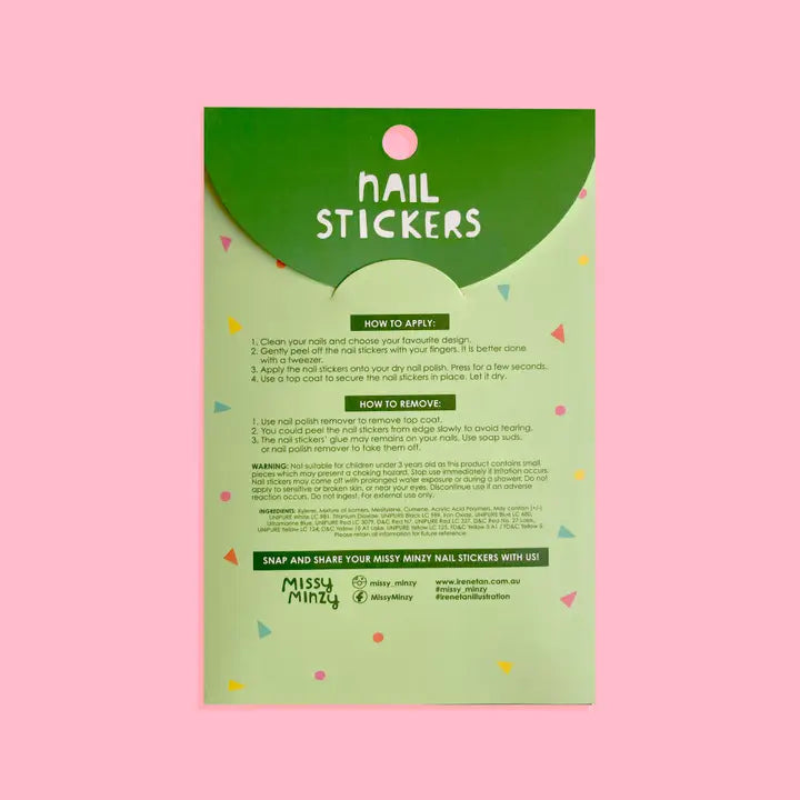 Australiana Nail stickers-Little Fish Co.