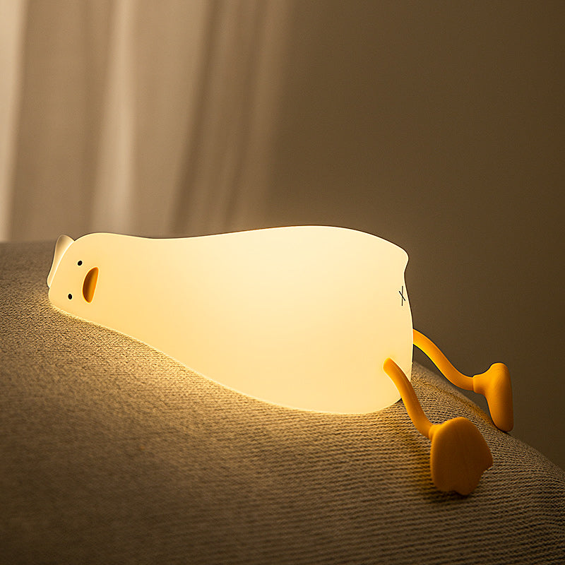 Laying Duck Silicon night light-Top 30 Decor-Little Fish Co.