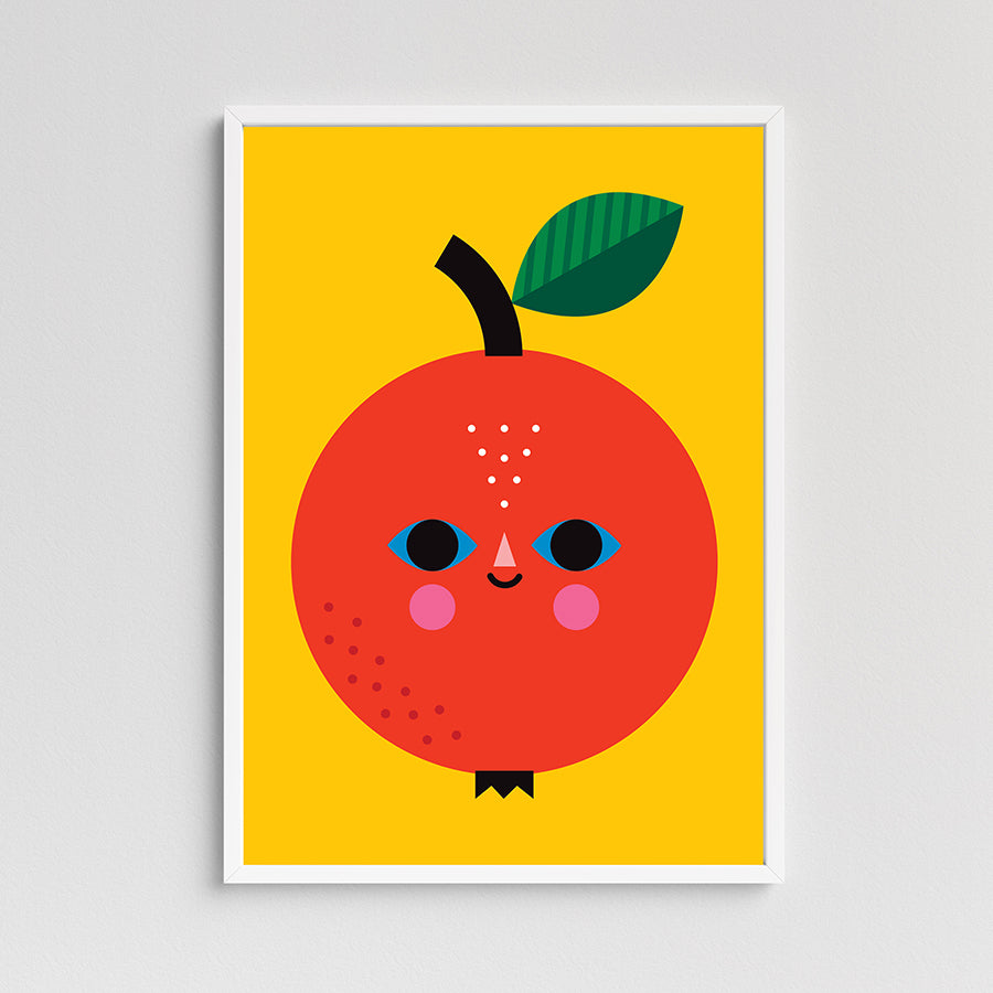 Set of 4 fruit Prints - Little Fish Co x Vanja Kragulj-Art-Little Fish Co.