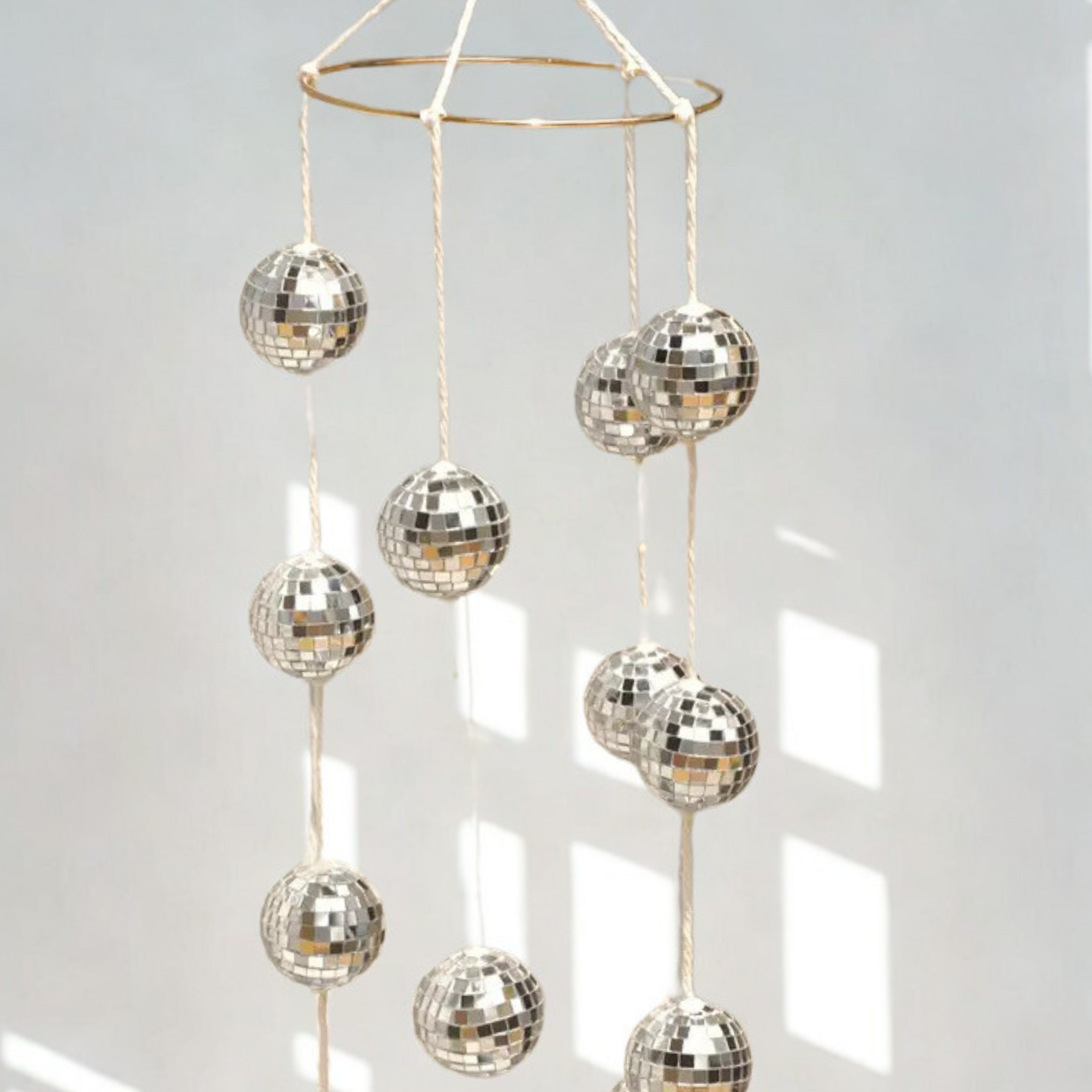 Shiny Disco ball Mobile sun catcher-New Arrivals 2025-Little Fish Co.