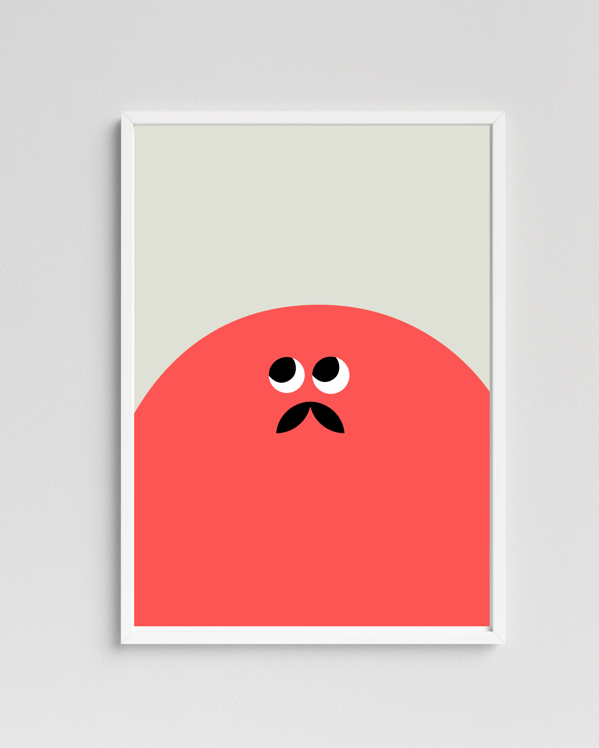Monsieur - Art print - colors available-Art-Little Fish Co.