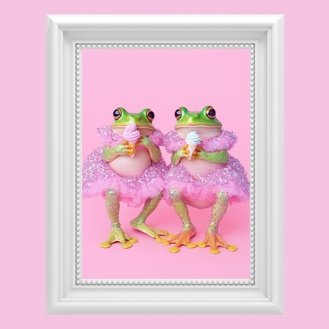 Bestie Frogs Ice-cream-New Arrivals 2025-Little Fish Co.