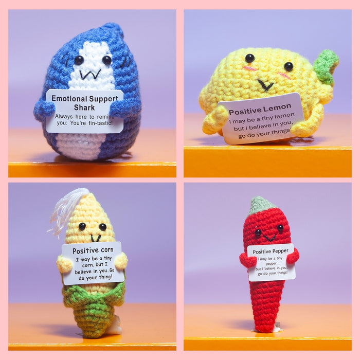 Positive Energy crochet - various-Little Fish Co.