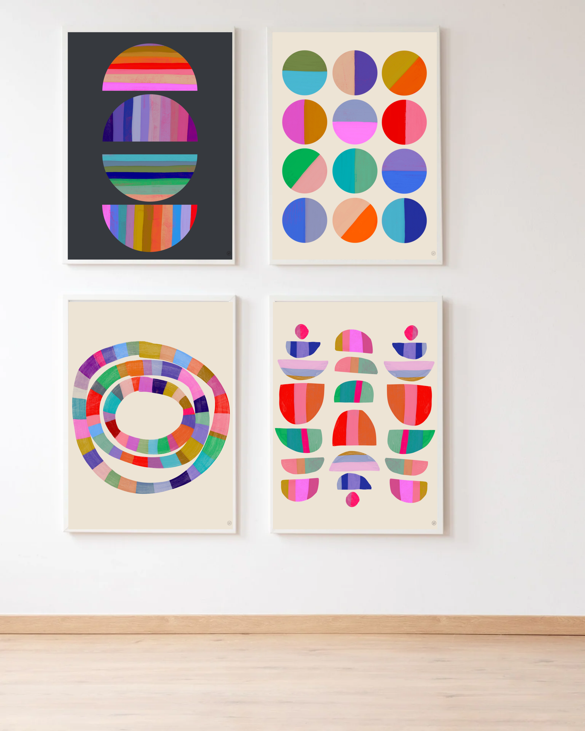 Colour block - Vicky Barone-Art-Little Fish Co.
