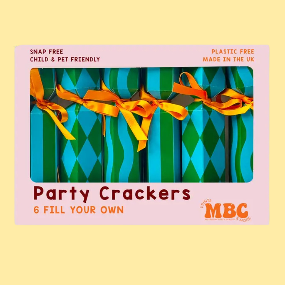 Christmas Crackers - Blue / Green (Ships September)-Top 30 Christmas-Little Fish Co.