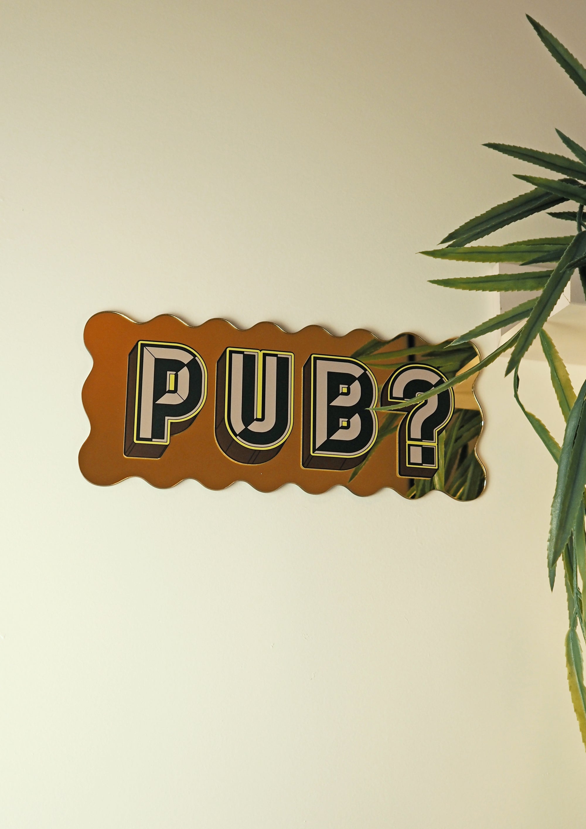 Pub? wavy gold gold-Little Fish Co.