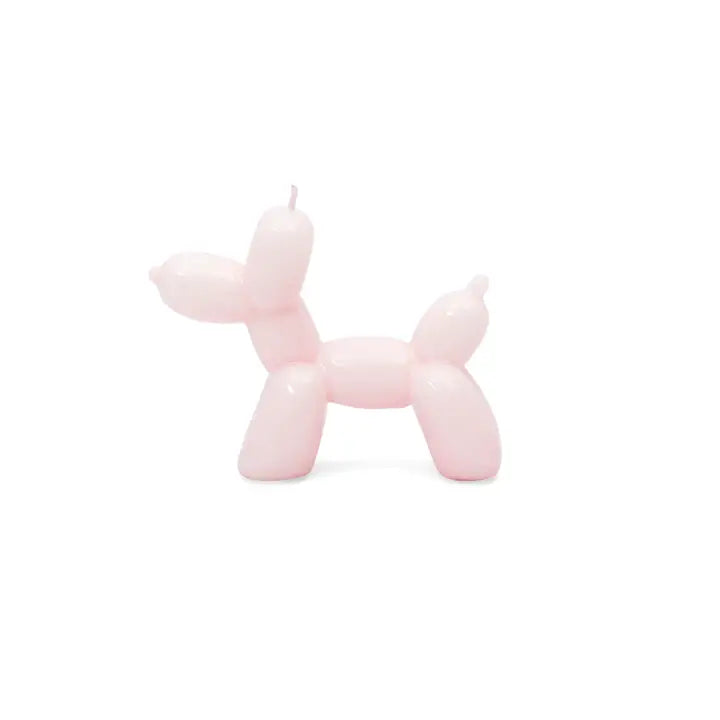 Pink Balloon dog Candle-Top 30 Party-Little Fish Co.