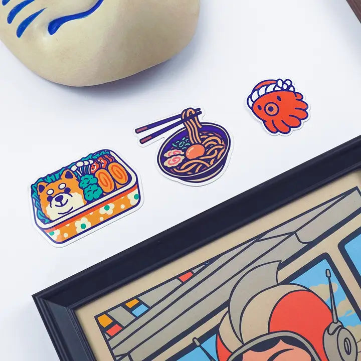 Udon Bowl Vinyl sticker-Top 30 Stationary-Little Fish Co.