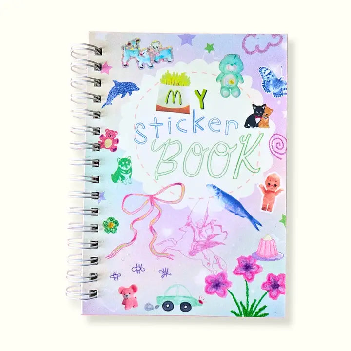 Riley Grae Reusable sticker collecting book-Little Fish Co.