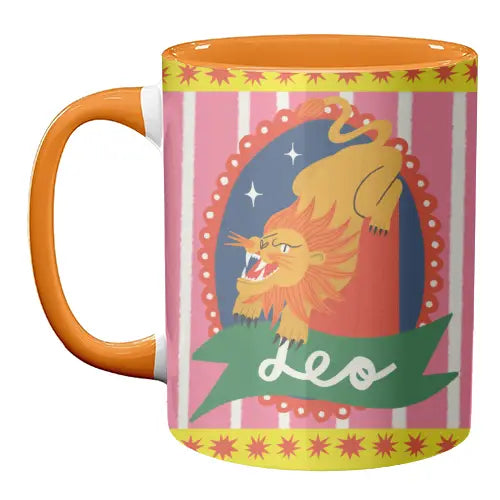Leo Zodiac Mug-Little Fish Co.