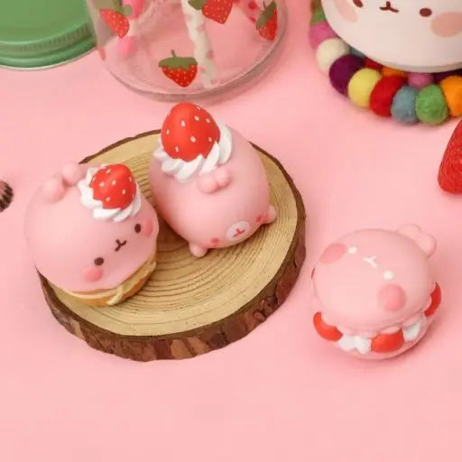 Molang loves strawberries!-Little Fish Co.