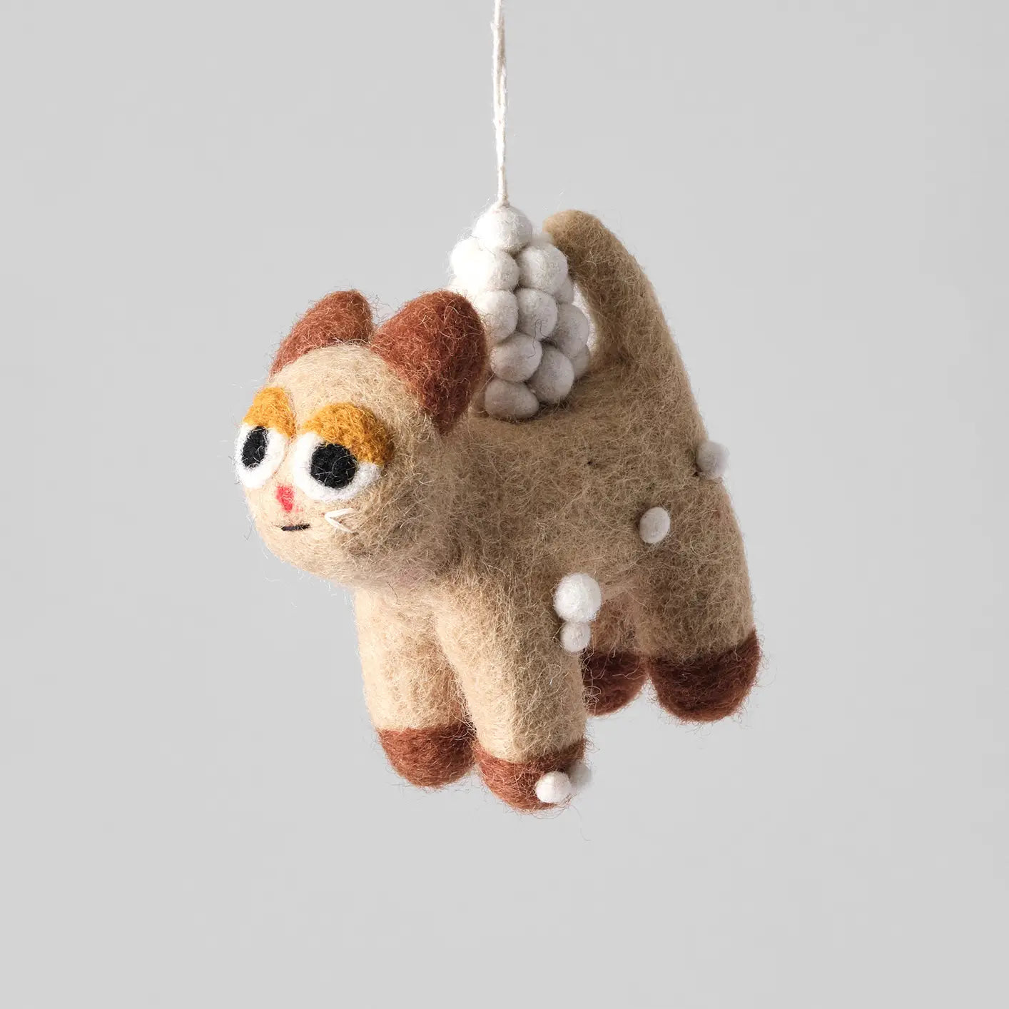 Kelly, Cat Hanging Felt Ornament