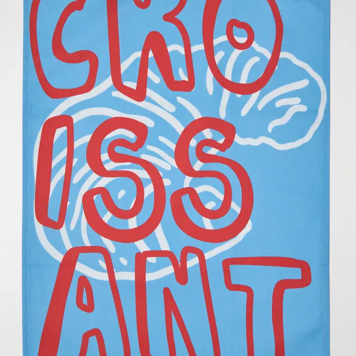 Croissant Tea towel-New Arrivals 2025-Little Fish Co.
