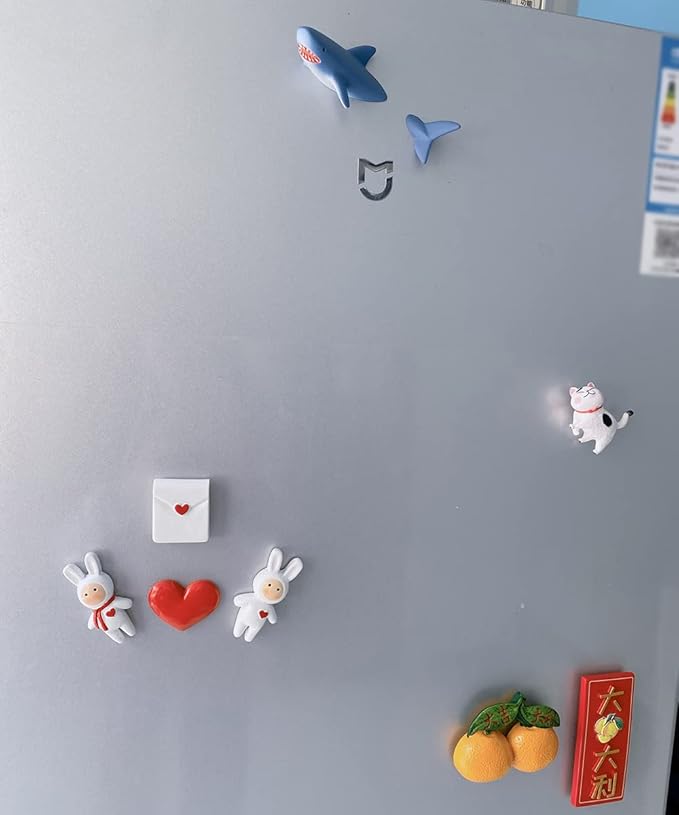 2 Piece Shark fridge magnet