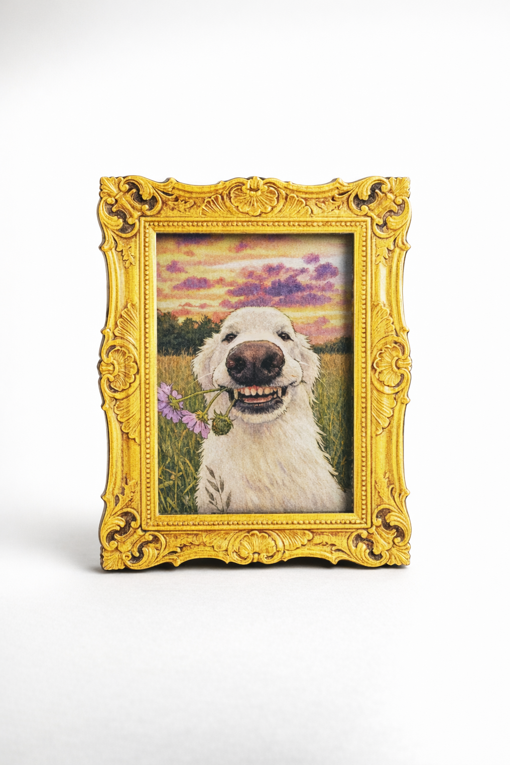 Smiling dog Magnet