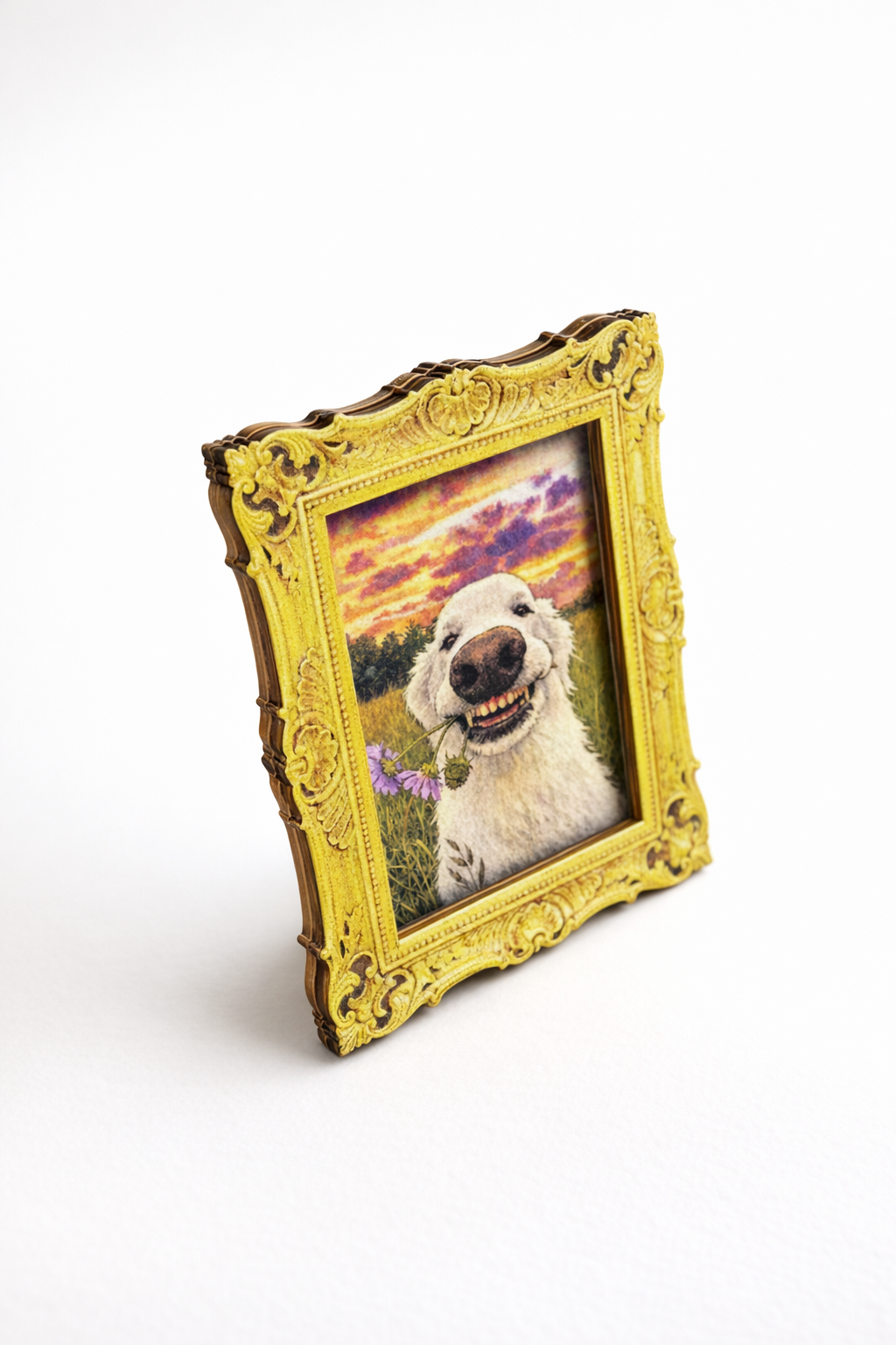 Smiling dog Magnet