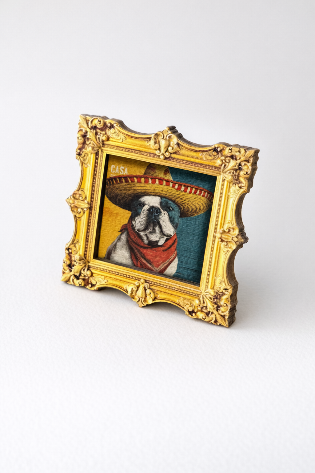 Sombrero Dog Magnet