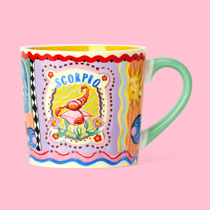 Scorpio Zodiac Mug-Little Fish Co.