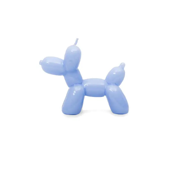 Blue Balloon dog Candle-Top 30 Party-Little Fish Co.