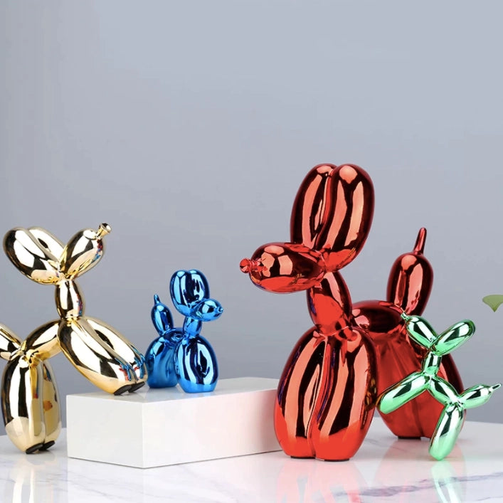 Electroplating balloon Dog -Sky Blue-Top 30 Decor-Little Fish Co.