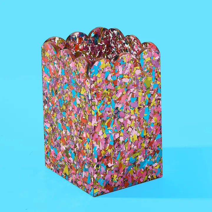 Happy Confetti Desk Tidy-Little Fish Co.