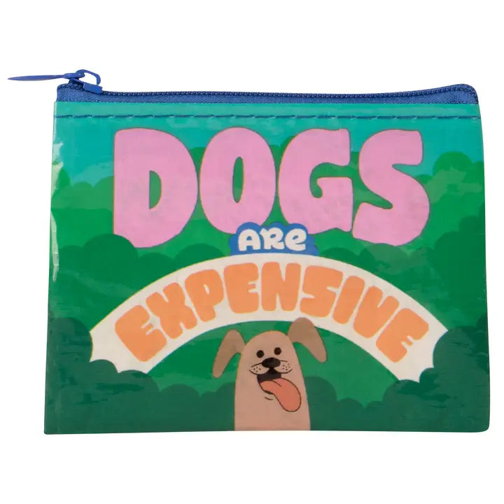 Dogs are expensive coin purse-Little Fish Co.