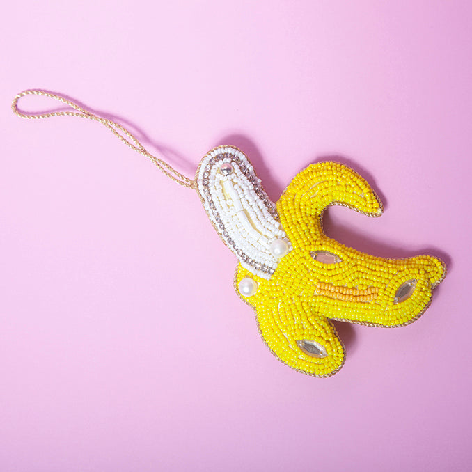 Banana beaded Tree decoration-Little Fish Co.