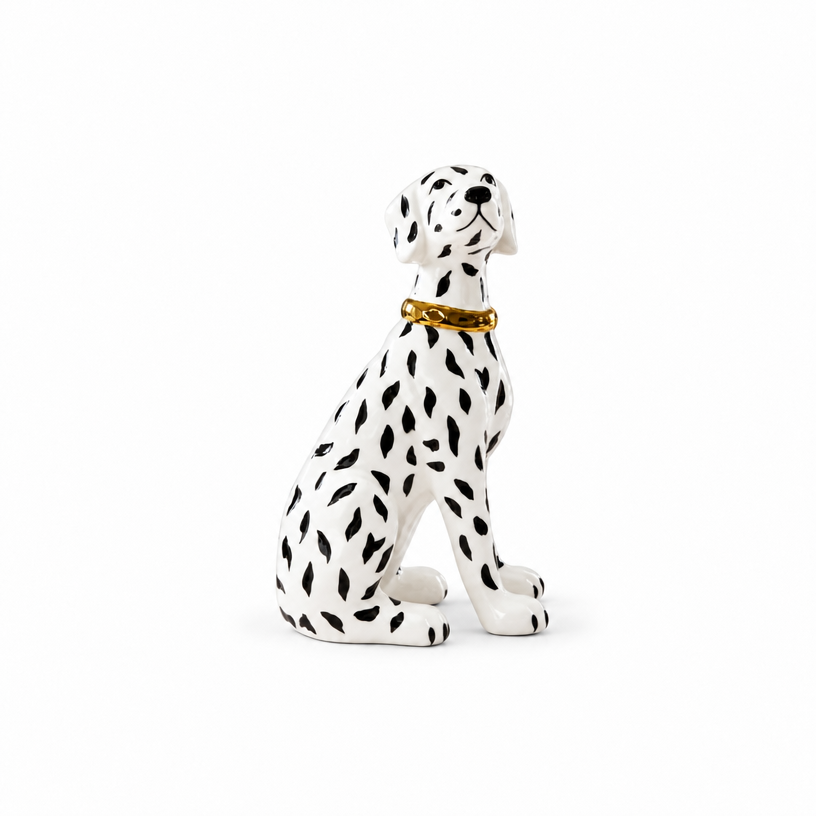 Dalmation Statue Ceramic