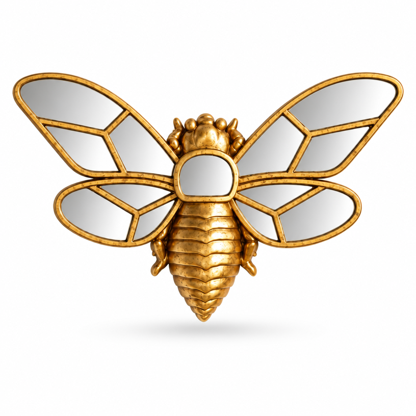 Bee wall mirror