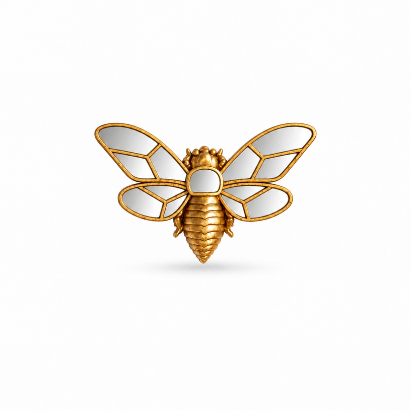 Bee wall mirror