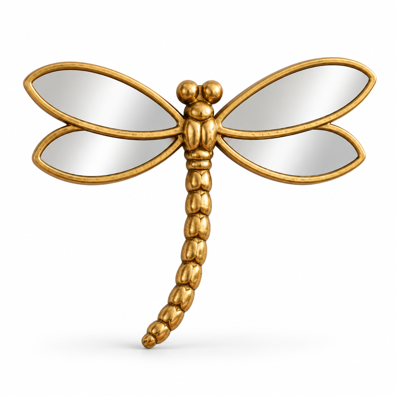 Dragon fly wall mirror