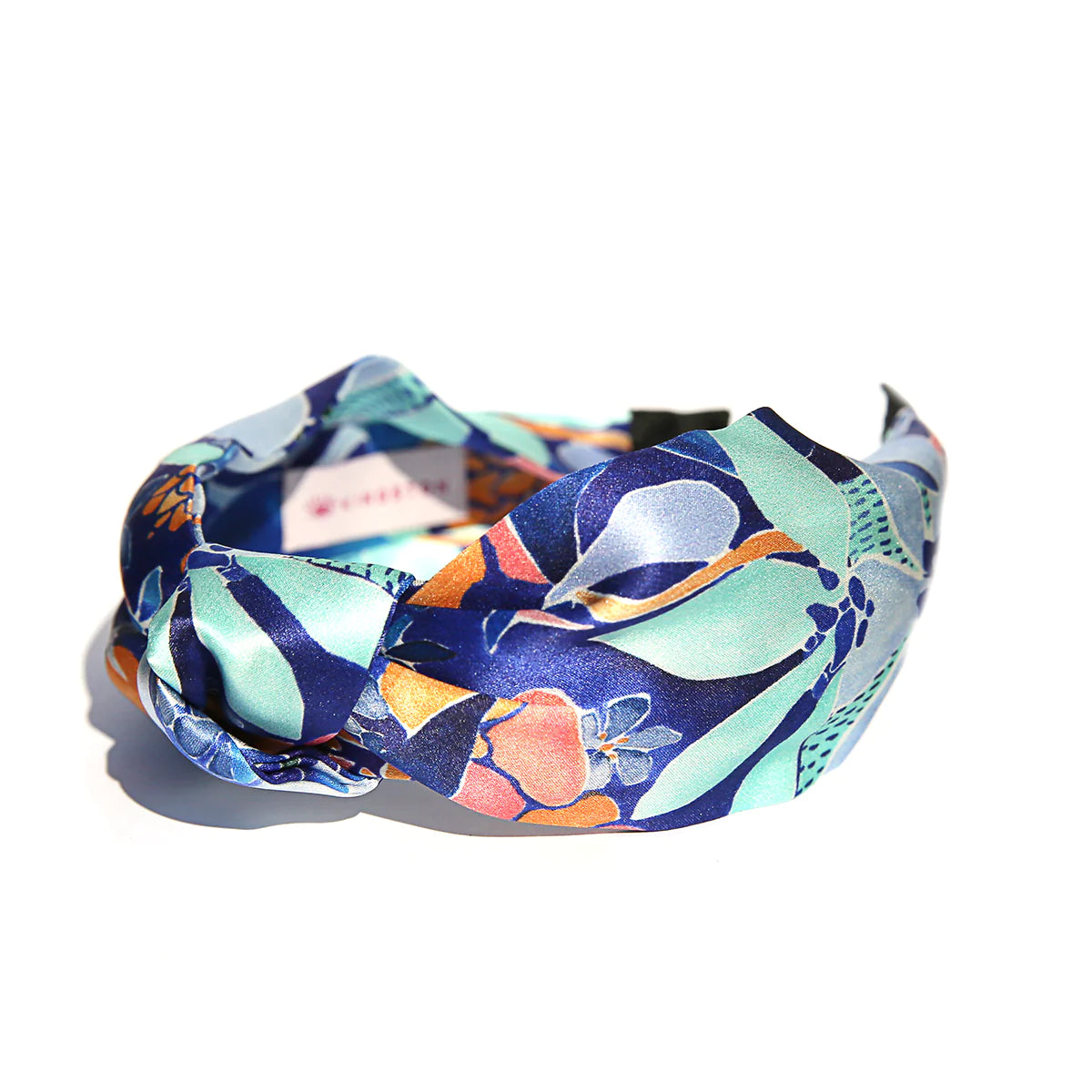 Flower Power Silk Headband-Fashion-Little Fish Co.