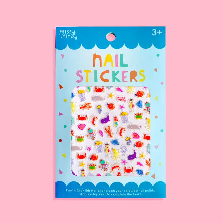Ocean friends Nail stickers-Little Fish Co.
