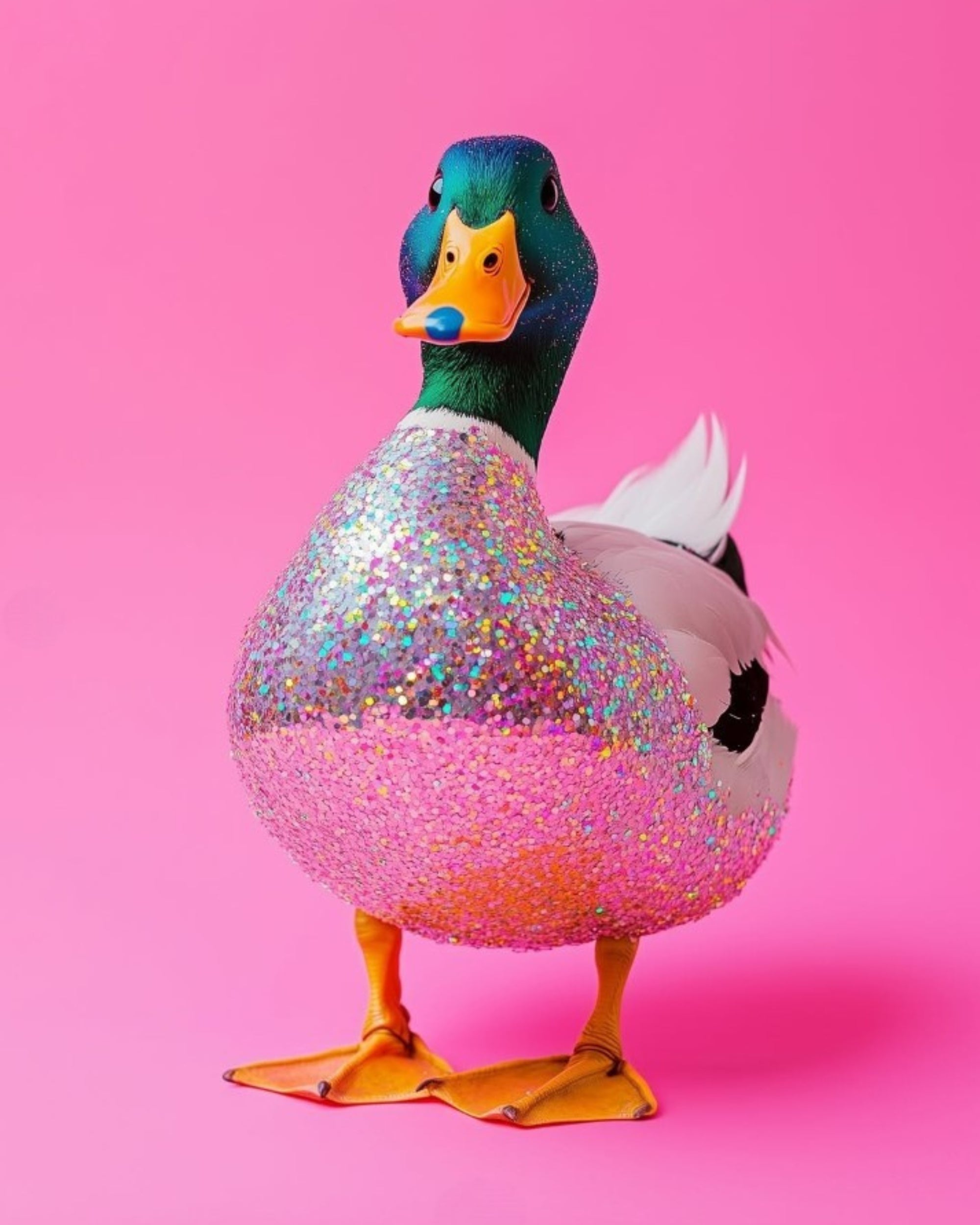 Disco Duck Print-Top 30 Art-Little Fish Co.